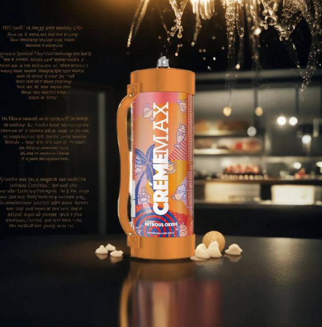 Made for Desserts — 2000g Cremem Max Cream Chargers Flavored and Safe