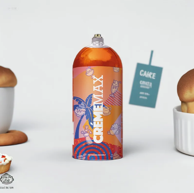 Cremem Max Professional Cream Chargers with Natural Flavor and Premium Gas Quality