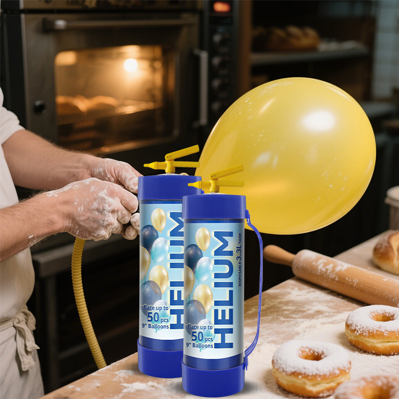Joyful 3.3L Helium Tank for Memorable Gatherings and Festivities