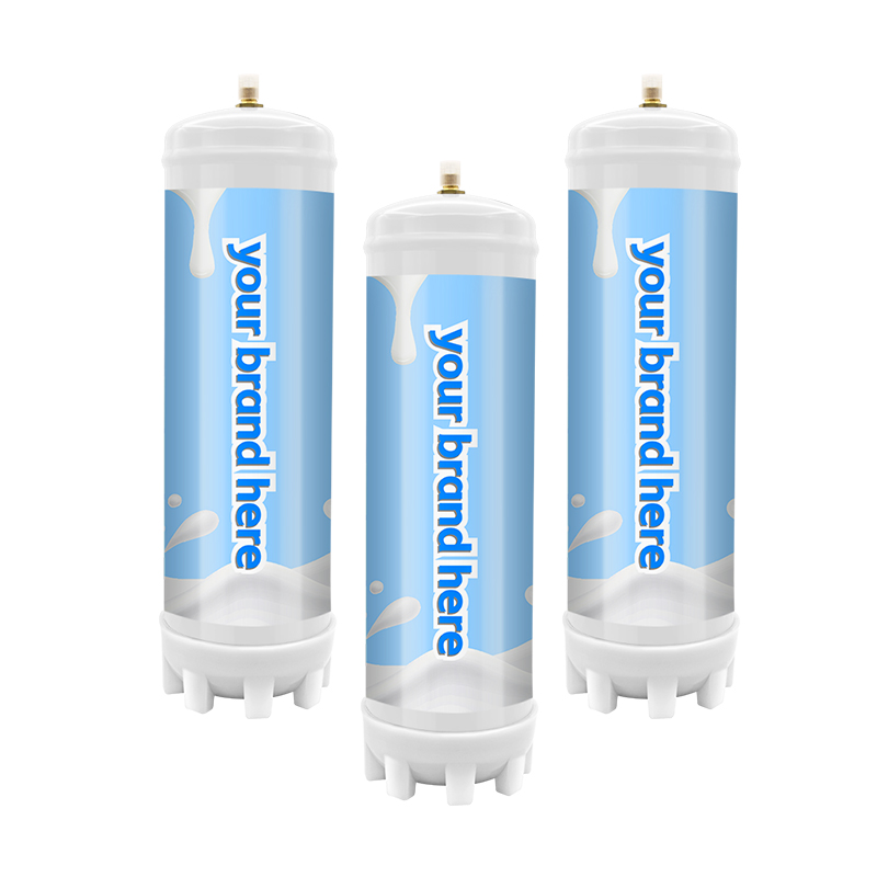 Food Grade Wholesale 640g N2o Gas Cylinders  Cream Chargers